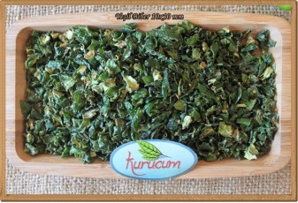 Doğal Kurutulmuş Yeşil B. 500 gr