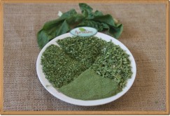 Doğal Kurutulmuş Ispanak - 25 kg