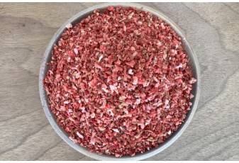 Doğal Freeze Dried Çilek Granul- 500 gram