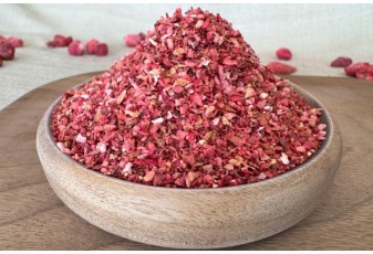 Doğal Freeze Dried Çilek Granul- 500 gram