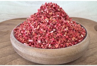 Doğal Freeze Dried Çilek Granul- 500 gram