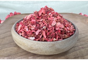 Doğal Freeze Dried Çilek Parçacık- 500 gram